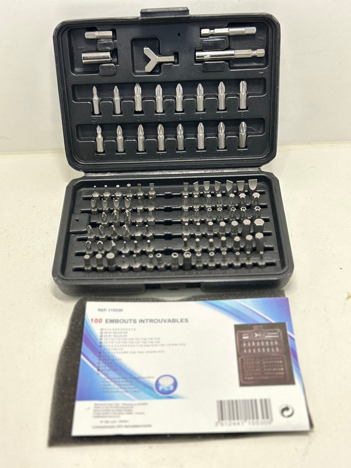 100 EMBOUTS INTROUVABLES de sécurité ￼