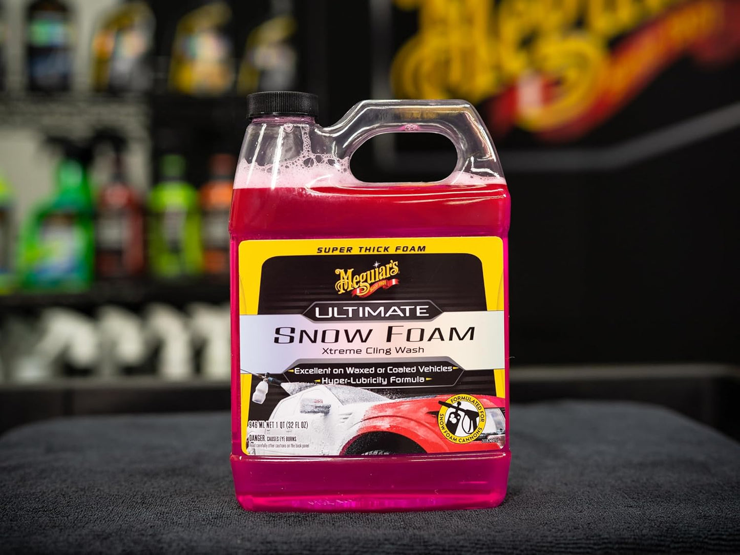 Meguiar's G191532EU Shampooing pour Canon à Mousse Ultimate Snow Foam - 946ml