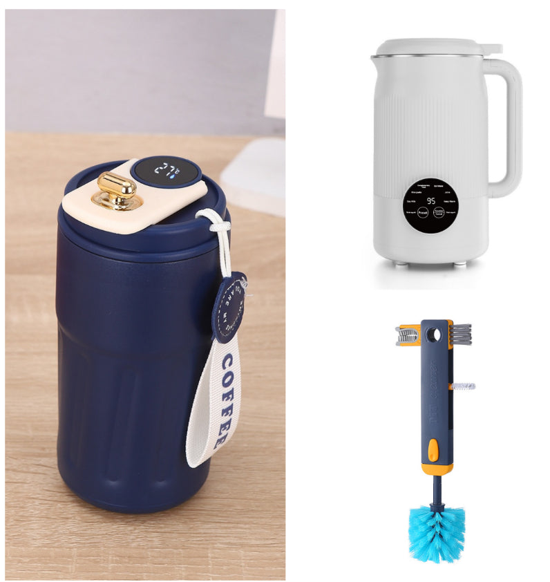 Thermos "Smart-Temp" 450ml – Affichage LED Tactile & Acier Inoxydable