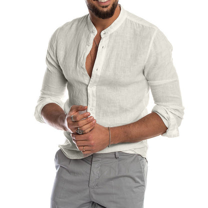 Chemise "Nico Bestseller" – 100% Lin Respirant & Coupe Casual Chic