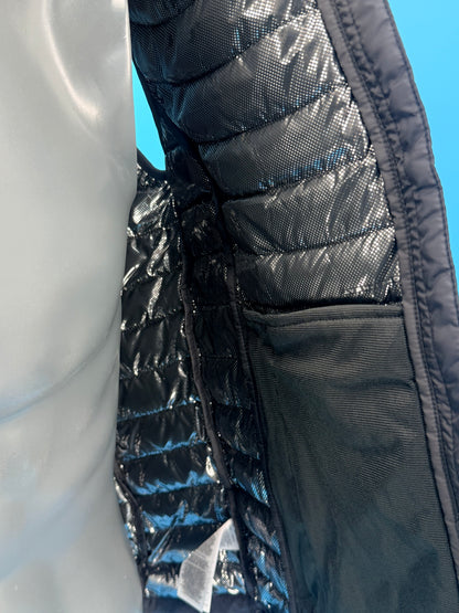 Columbia White Out Puffer Omni Heat Veste isolante à fermeture Éclair pour femme