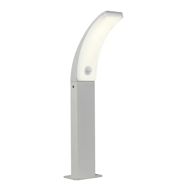 Borne extérieure Led à détection Lakko, 1500 Lumens, blanc INSPIRE