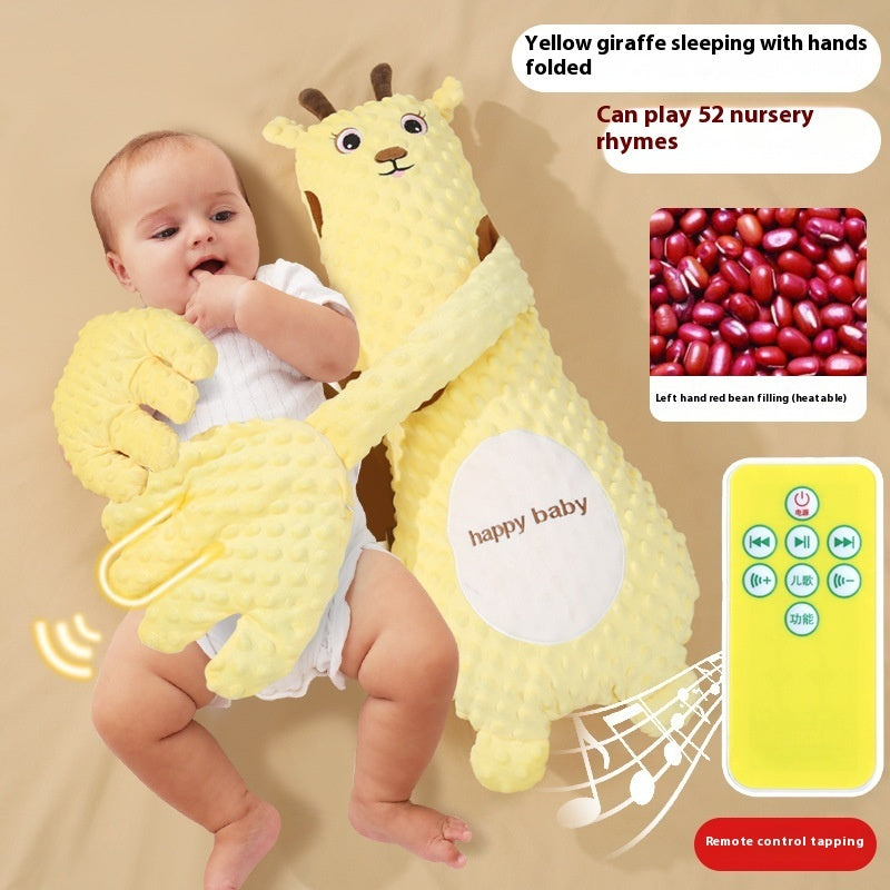 Main Apaisante "Soft-Touch" – Oreiller de Sommeil en Peluche pour Bébé