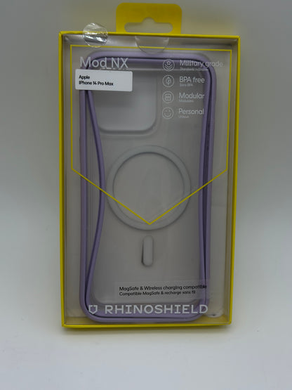 Coque bumper Rhinoshield IPhone 14 Pro Max Mod NX Violet MagSafe
