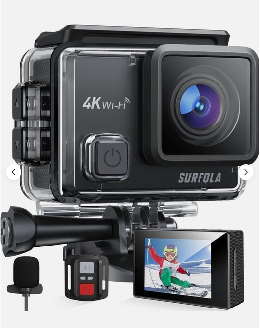 Caméra d'action sous-marine 4K Anti Shake WiFi