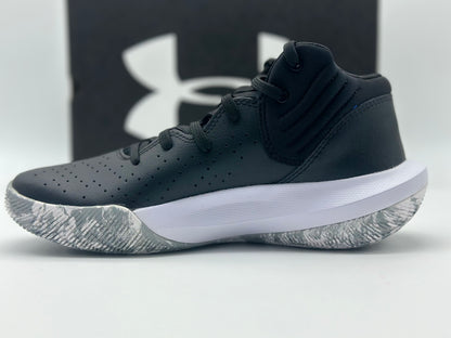 Under Armour Mixte Chaussures de Basketball Unisexe UA Jet '21 Court Performance, Noir