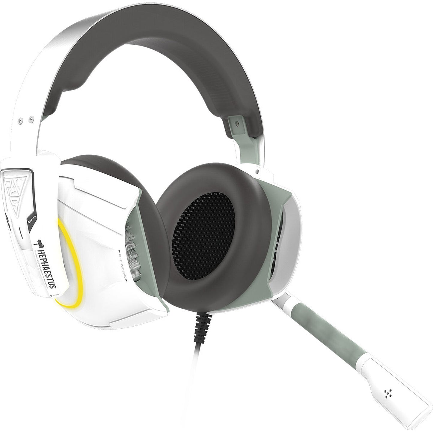 Gamdias Hephaestus E1
CASQUE-MICRO SUPRA-AURICULAIRE POUR GAMER RÉTRO-ÉCLAIRAGE 7 COULEURS