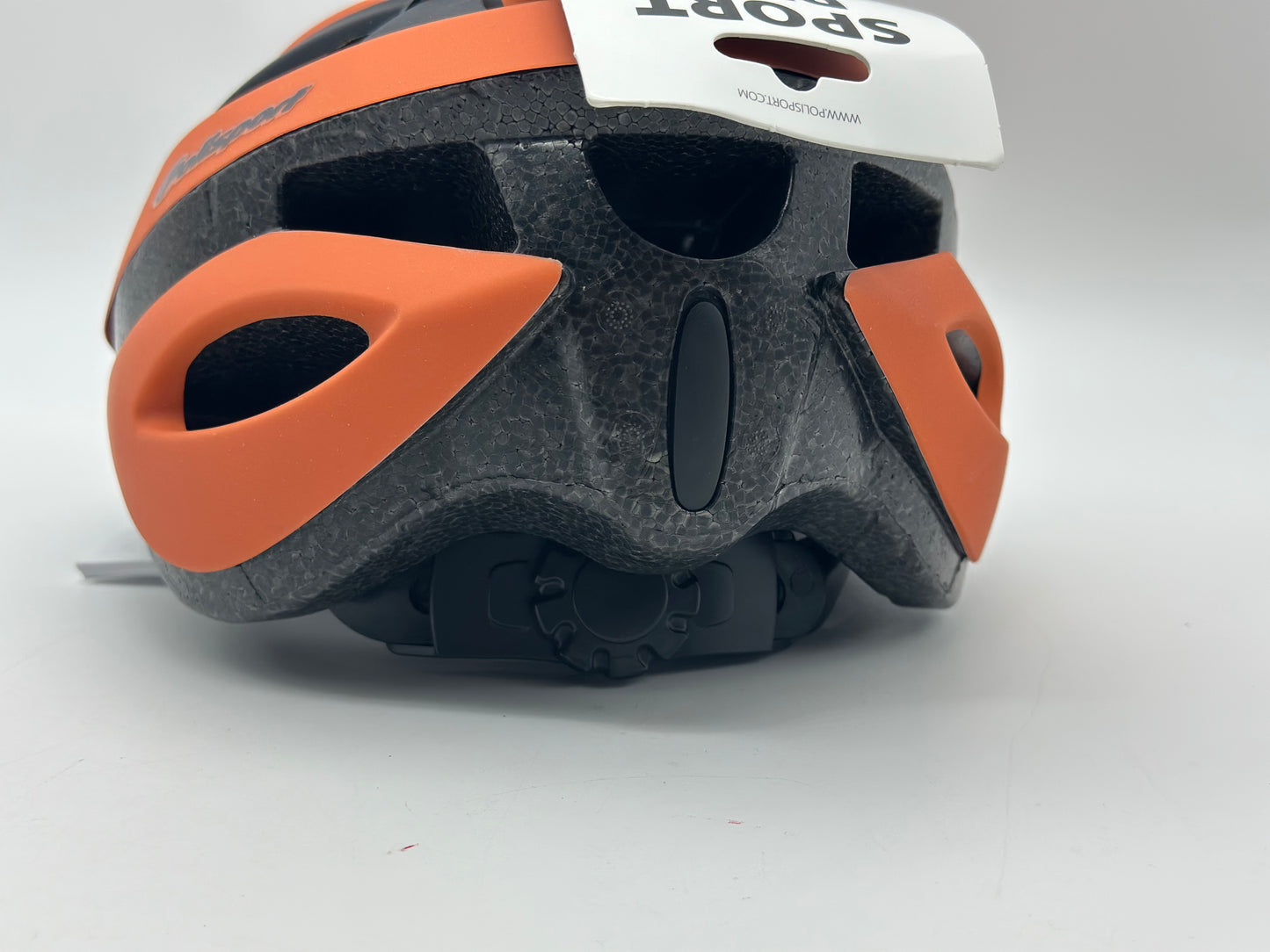 Motodak Casque Route/VTT polisport Sport Ride Orange Fluo/Noir Mat avec reglage Occipital 58/62