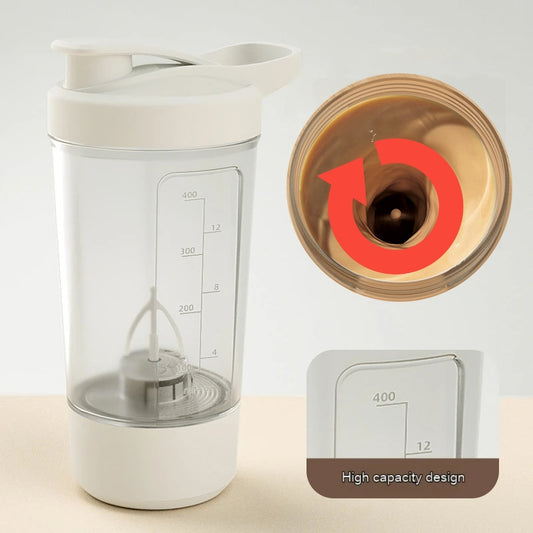 Shaker Électrique "Vortex-Mix" 400ML – Mélange Automatique & Rechargeable USB