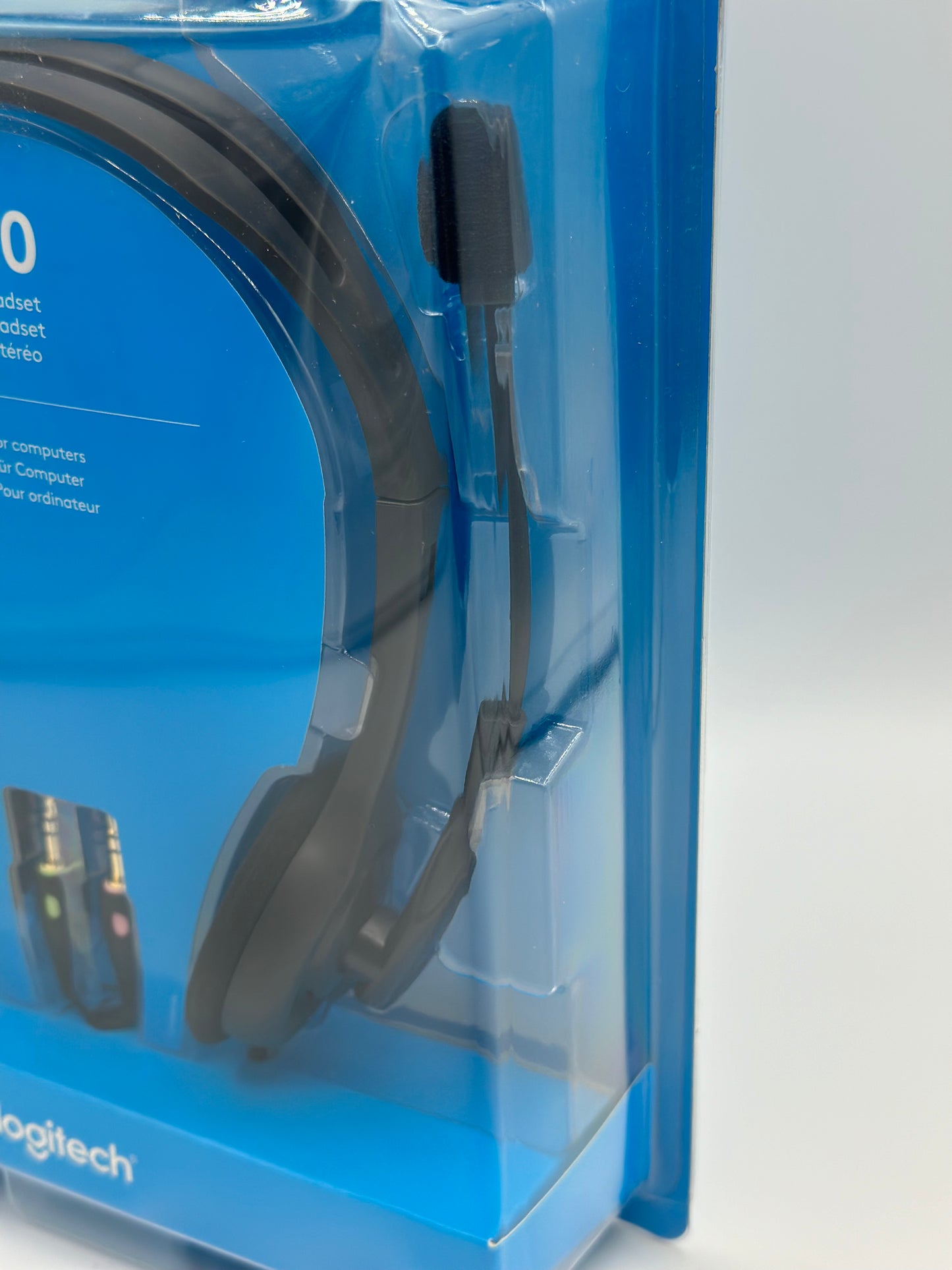 LOGITECH - Casque filaire Stéréo - Gris neuf