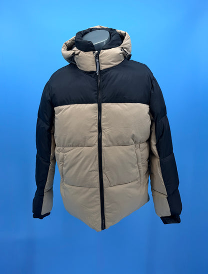 Veste à Capuche Homme beige/Noir taille M
