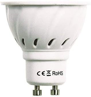 Pocketman 10X GU10 5W Ampoules LED Lampe Bulb 80 LED 3528 SMD LED Spot Ampoule Lampe 450LM Super Lumineux, Blanc Chaud (3000K),AC 220V,120 °Angle de Faisceau