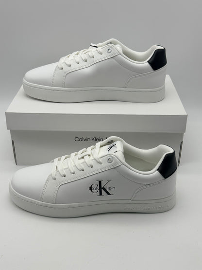 CALVIN KLEIN
Baskets Classic Cupsole Mono Leather Bright White Black