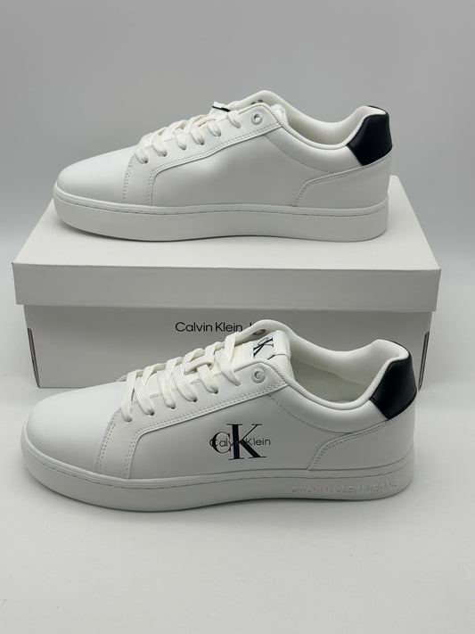 CALVIN KLEIN
Baskets Classic Cupsole Mono Leather Bright White Black