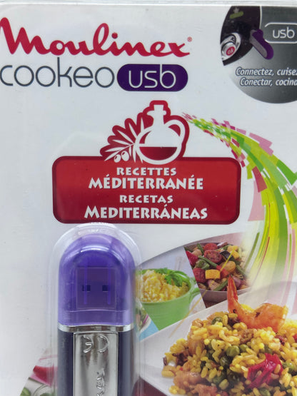 Moulinex Clé USB de 25 Recettes Du Monde XA600111 Accessoire Cookeo Officiel Compatible avec Multicuiseurs Cookeo YY2943FB CE702100
