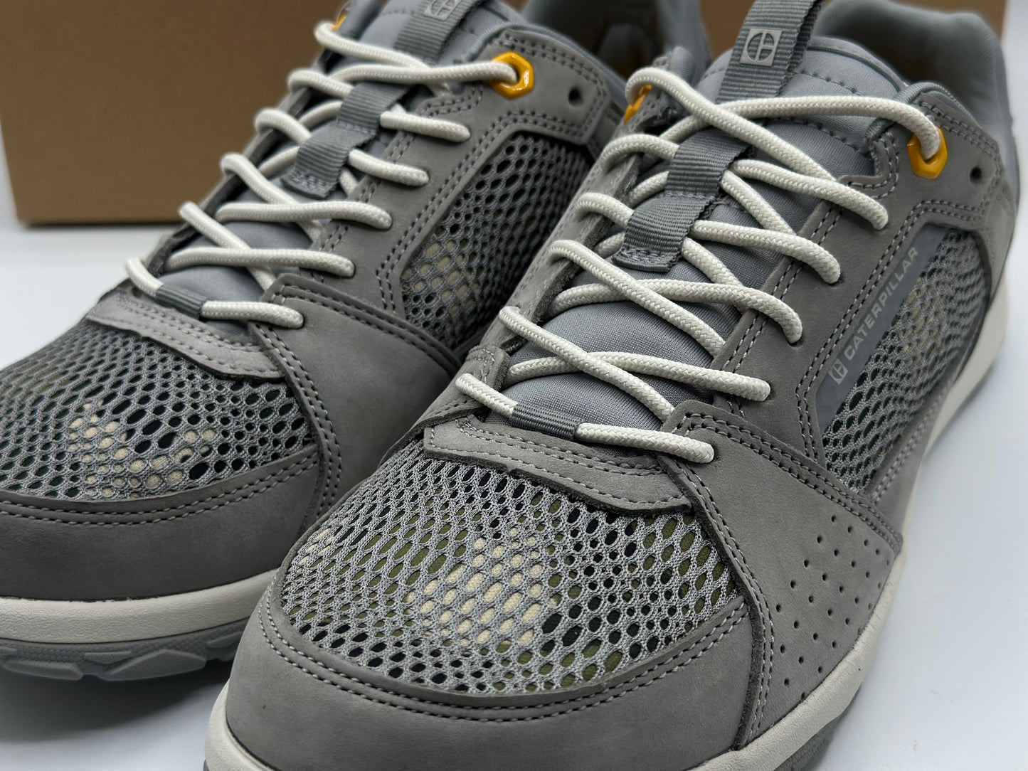 Caterpillar Chaussures Décontractées Quest Racer Mesh Homme (Gris)
