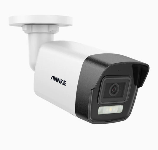 ANNKE C800 Bullet 4K Ultra HD POE Caméra de Sécurité ONVIF 8MP Caméra IP Audio 256Go Carte TF Accès à Distance 100ft EXIR Vision Nocturne IP67 Étanche (Prend Uniquement en Charge H.265/H.265 +)