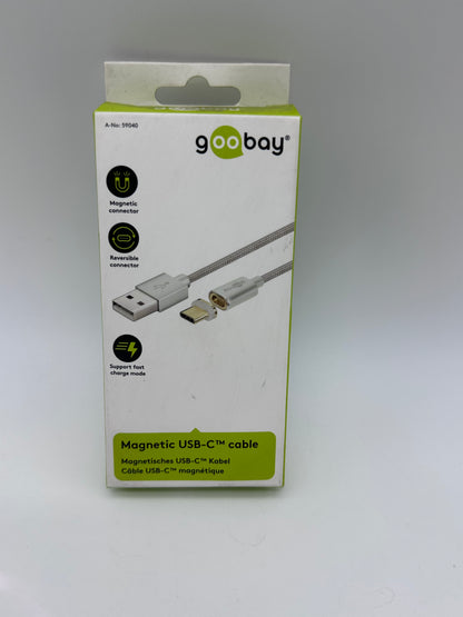 GOOBAY CÂBLE MAGNETIC USB-A 2.0 / MICRO USB 2.0 GRIS
Câble USB Type-A 2.0 vers micro USB Type-B 2.0 Mâle / Mâle