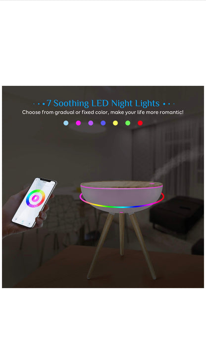Diffuseur d'Huiles Essentielles Électrique 1000ml wifi compatible avec Alexa et Google home neuf
