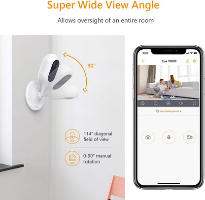 Imou Caméra IP sans Fil, 1080P WiFi Caméra Sécurité, Caméra Surveillance WiFi avec Détection de Mouvement, Audio Bidirectionnel et Vision Nocturne
