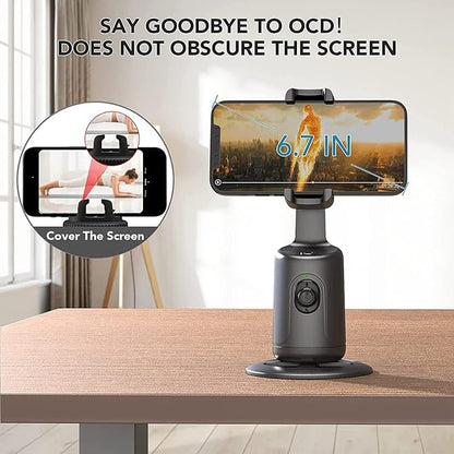 Stabilisateur Auto suivi automatique Gimbal 360° Rotation TréPied pour Live Streaming neuf