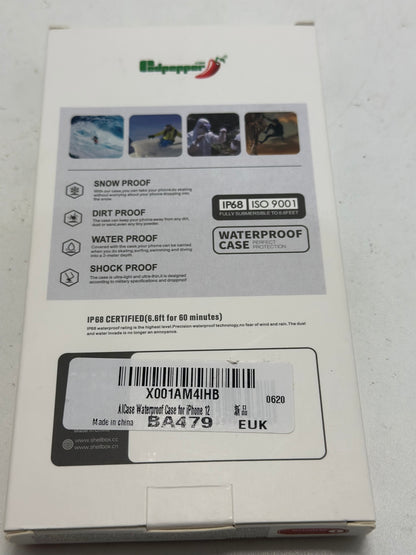 Coque Antichoc Etanche IP68 pour iPhone 12/pro