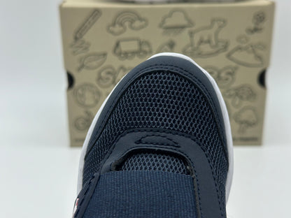 Skechers NVRD Bleu Marine Chaussures Enfant Larme Baskets avec semelle Millot de forme