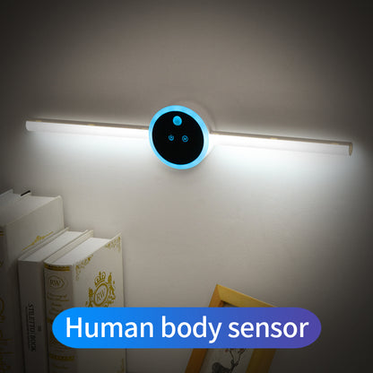 Réglette LED "Smart-Light" – Éclairage à Capteur de Mouvement, Horloge & Minuteur Intégrés