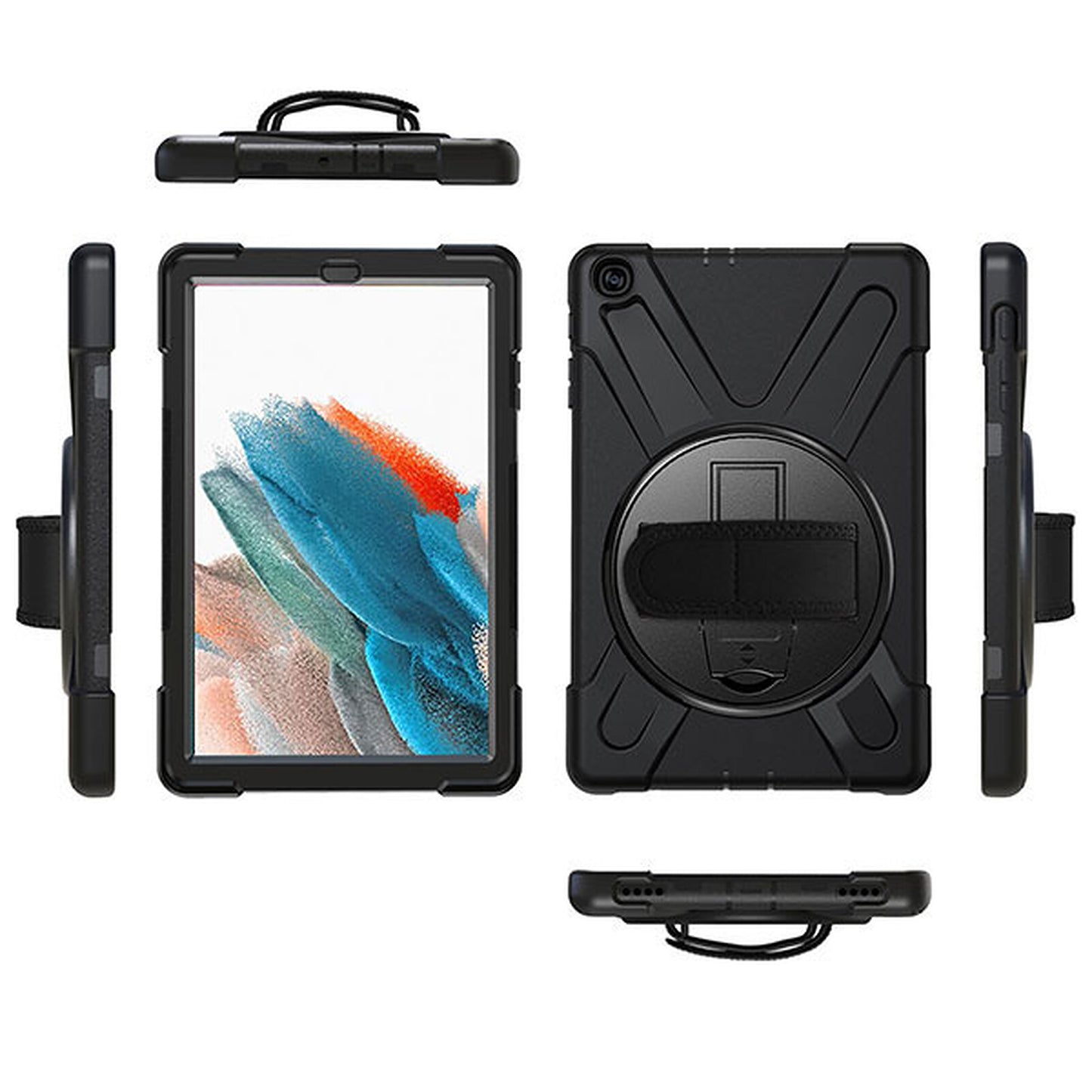 Akashi Coque Renforcée Samsung Galaxy Tab A8 10.5"
COQUE RENFORCÉE AVEC SUPPORT ROTATIF POUR SAMSUNG GALAXY TAB A8 10.5"