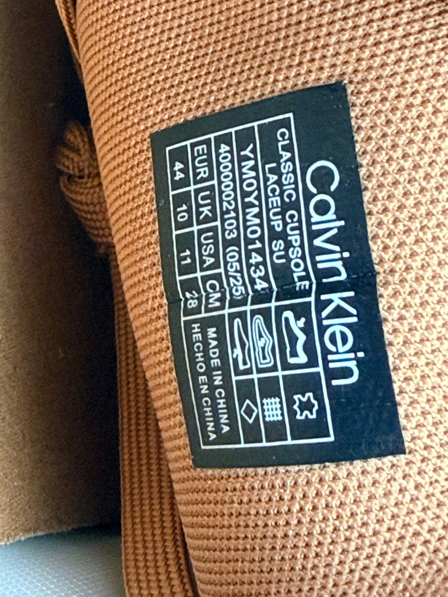 Calvin Klein Jeans
CLASSIC CUPSOLE LACEUP - Baskets basses - cashew/brown out