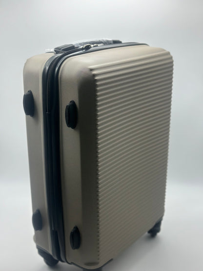 Valise Cabine avec Vanity, Marque Française (Champagne , Cabine & Vanity)