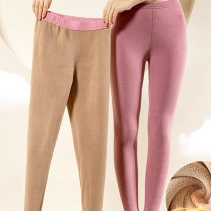 Legging "Luxury Warm" en Cachemire – Doublure Polaire & Effet Amincissant