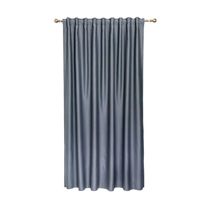 Rideau occultant, Newblackout gris foncé l.200 x H.260 cm