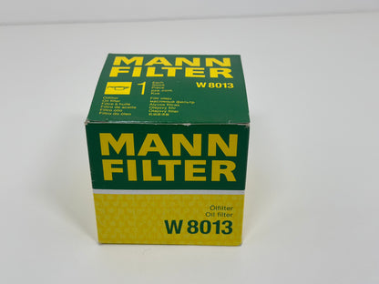 MANN-FILTER W 8013 Filtre à huile
M20x1.5, avec un clapet de non retour, Filtre vissé
Réf.: W 8013
EAN: 4011558022167. INFINITI
NISSAN
RENAULT
SUZUKI