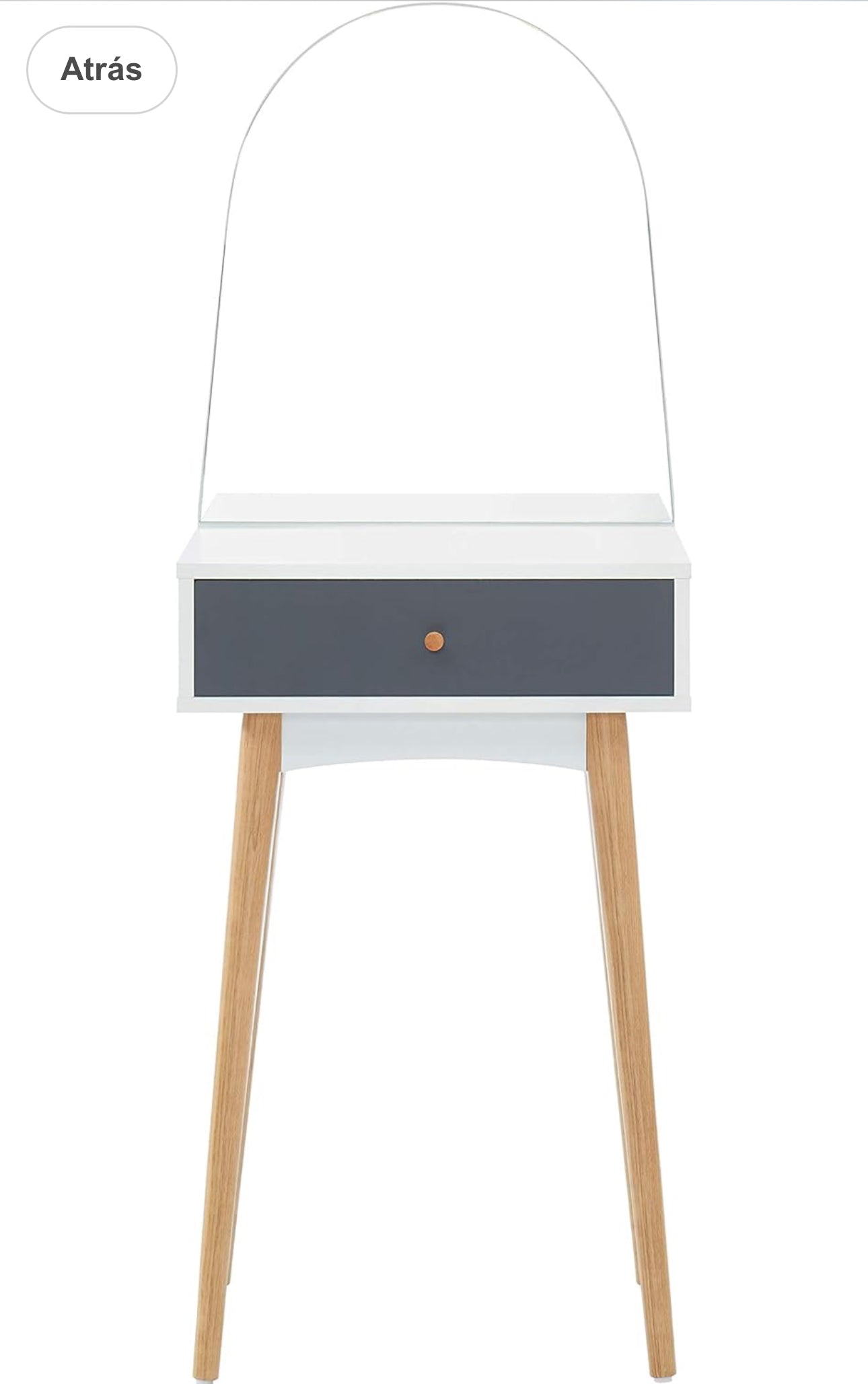 Coiffeuse avec tiroir et grand tiroir L 50cm Ultra moderne neuve