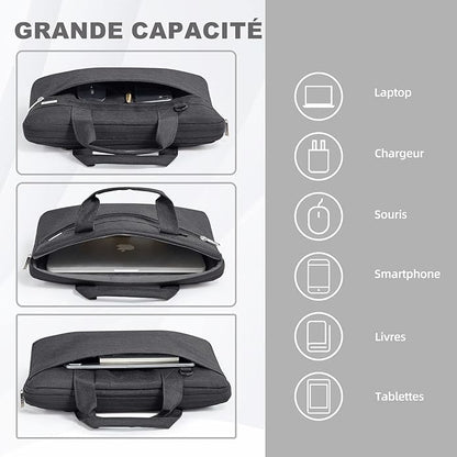Sacoche Pochette Ordinateur Portable, Protection 360° neuve