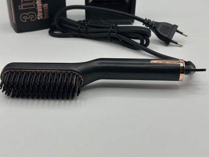 Lisseur à Barbe pour Hommes, Brosse Lissante pour Cheveux, Brosse Lisseur à Barbe Electrique Lisseur Professionnel 3 en 1 pour Hommes et Femmes à la Maison et en Voyage