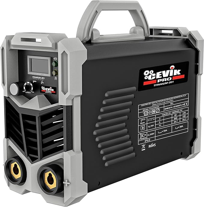 Poste a soudés Cevik Pro CE TITANIUM201 Equipement de Soudage Inverter MMA 200A Professionnel