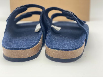 Sandales mule Jack et Jones Bleu marine taille 44