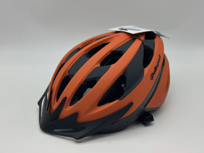 Motodak Casque Route/VTT polisport Sport Ride Orange Fluo/Noir Mat avec reglage Occipital 58/62