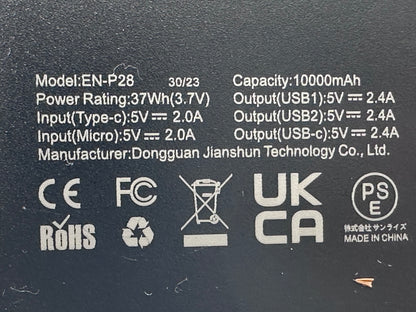 Batteries Externe 10000mAh neuf