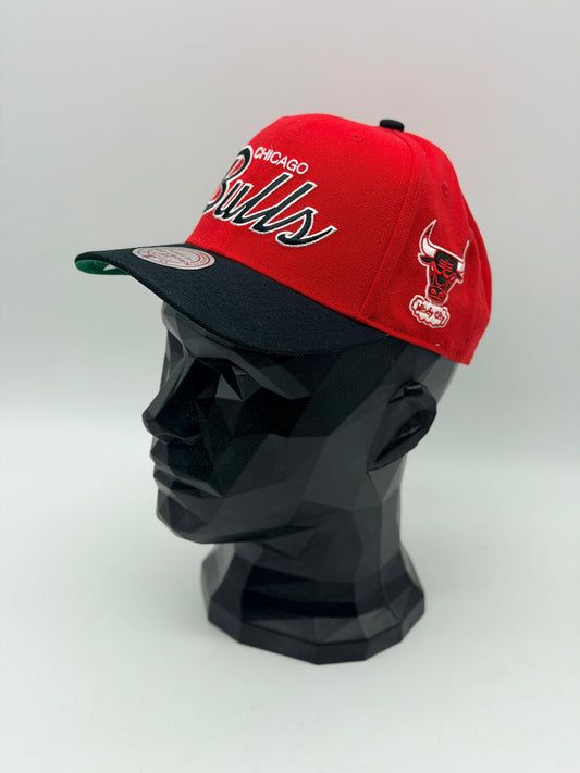 Casquette Snapback Chicago Bulls Mitchell & Ness – Pro Crown Fit – Neuve