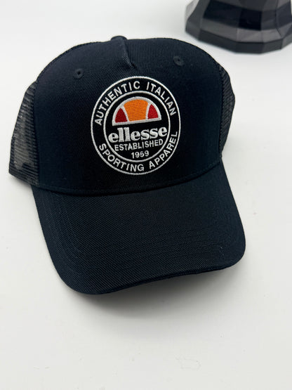 Casquette ellesse PONTRA TRUCKER CAP Unisexe adultes, noir