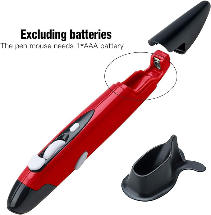 Souris de Poche Optique sans Fil Portable sans Fil 2,4 GHz USB