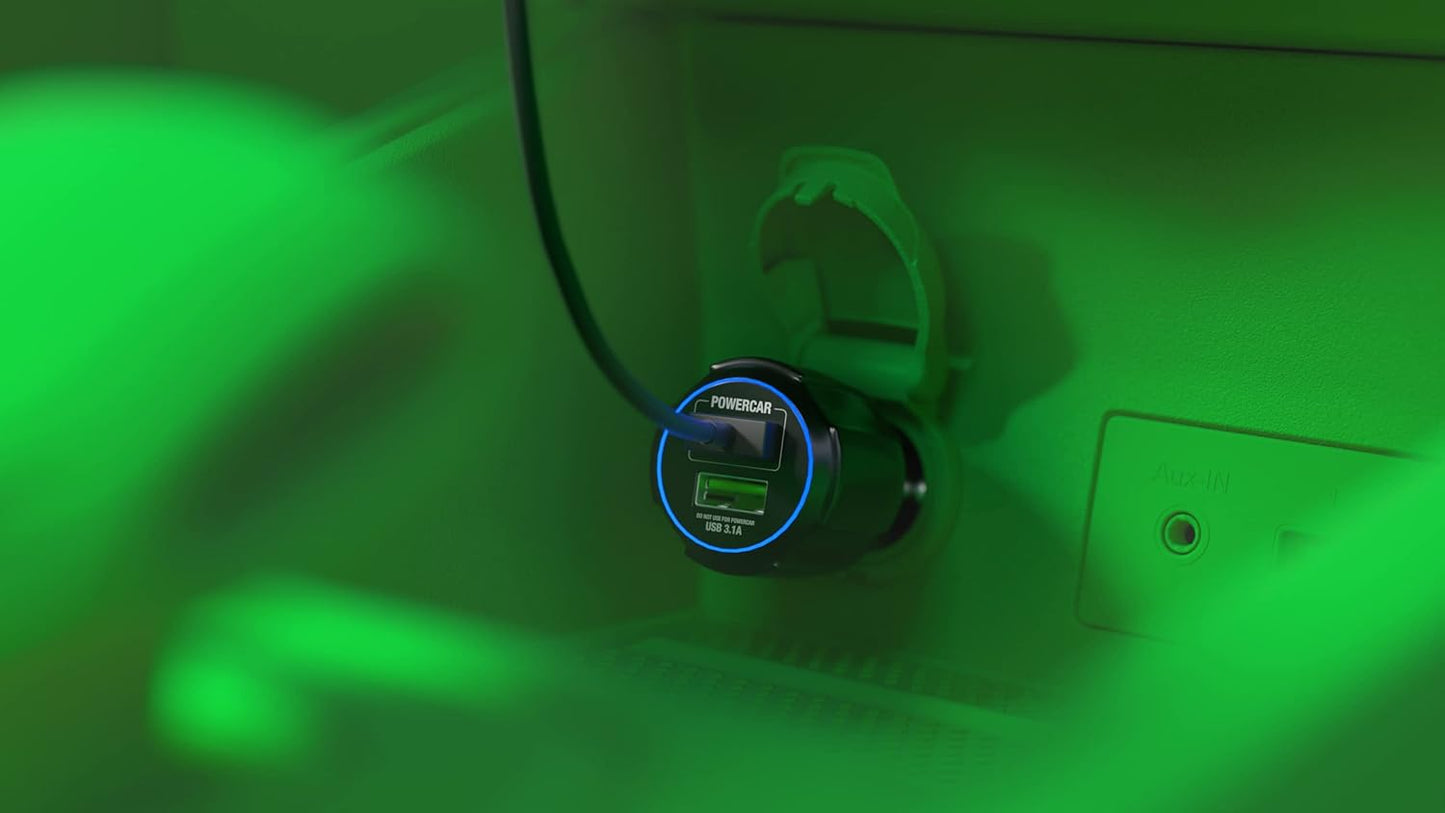 Xmoove - Support Voiture avec Charge sans Fil Rapide Qi - 10W - POWERCAR Contact Inter