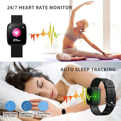Montre Connectée, Sport Smartwatch Homme Femme Android iOS Samsung Huawei neuve