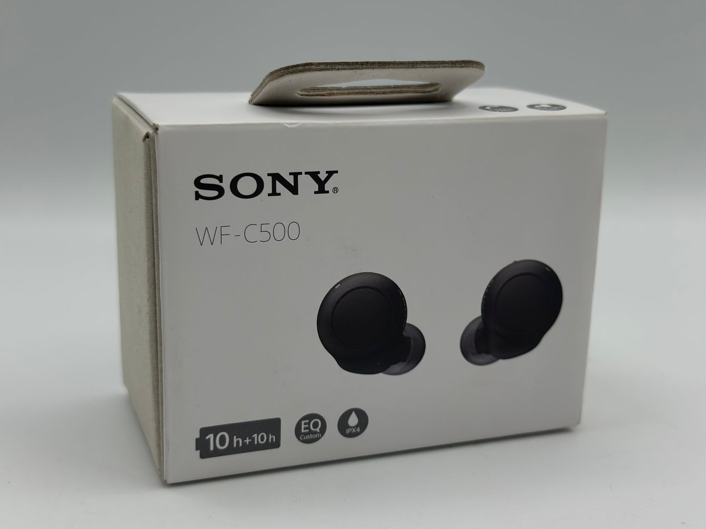Sony WF-C500 - Ecouteurs bluetooth sans fil (étanchéité IPX4 Jusqu'à 20h d'autonomie) - Noir