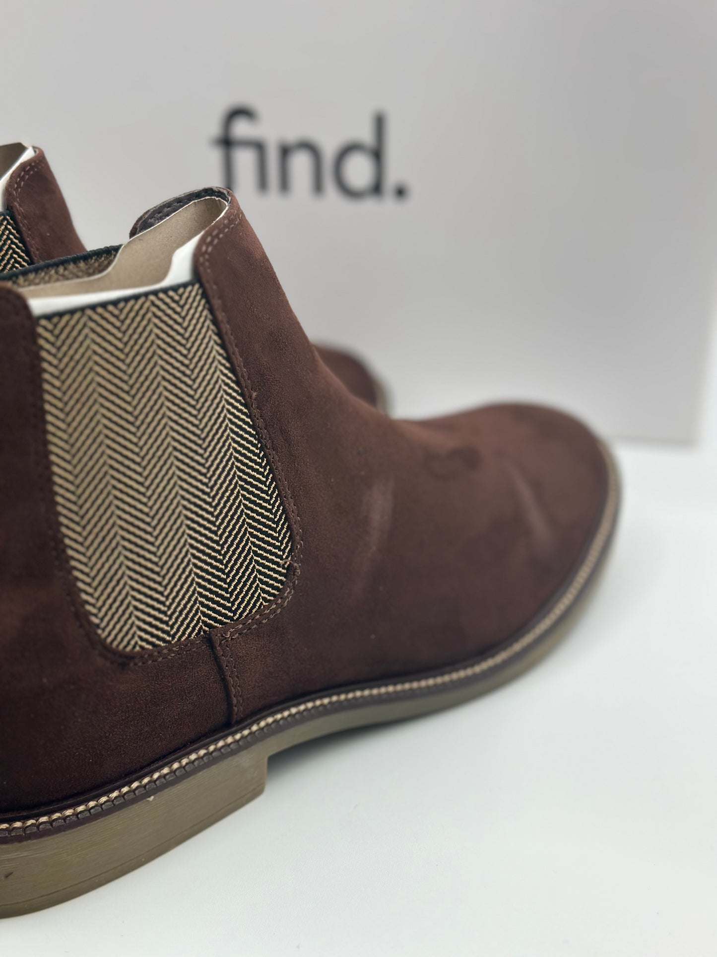 bottes Chelsea pour hommes Marsh Micro daim