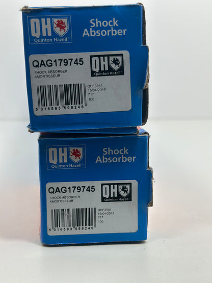 QUINTON HAZELL QAG879110 Amortisseur
Pression de gaz, Système bitube, Jambe de suspension, Bossage en haut, Bossage en bas