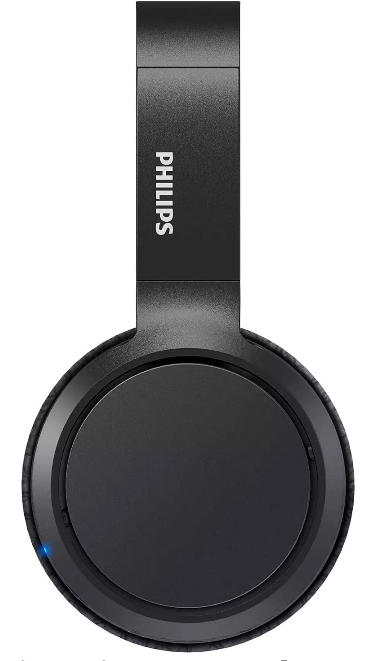 Philips Audio H5205BK/00 Casque Bluetooth sans Fil Supra-Aural avec Microphone et Bouton D'amplification des Basses (29 Heures D'autonomie, Charge Rapide) Circum aural